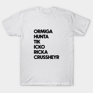 Bad Batch - Omega's Accent - Black Letter T-Shirt